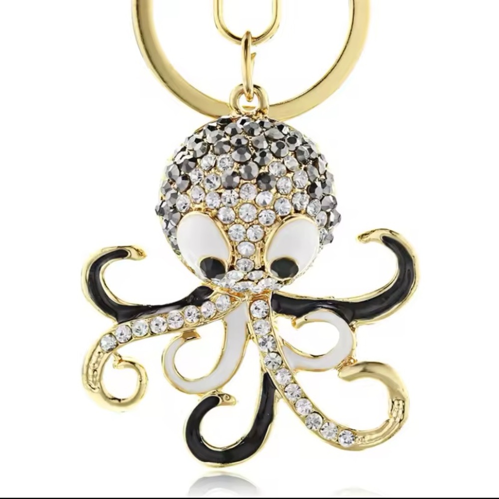 COPY - Cute octopus keychain